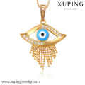 32463-Xuping Special Style Anhänger Schmuck Gold Großhandel Blue Eye Anhänger